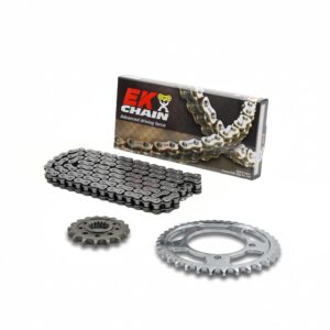 Set lanț transmisie secundară, configurat pentru KAWASAKI VERSYS 650 2007-2025 – 23-UN-1055-00-520SRX2