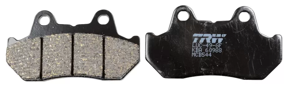 Plăcuțe frână moto TRW/Lucas MCB544 pentru Honda – imagine 2