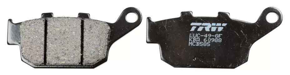 Plăcuțe frână moto TRW/Lucas MCB585 pentru Honda și Triumph – imagine 2