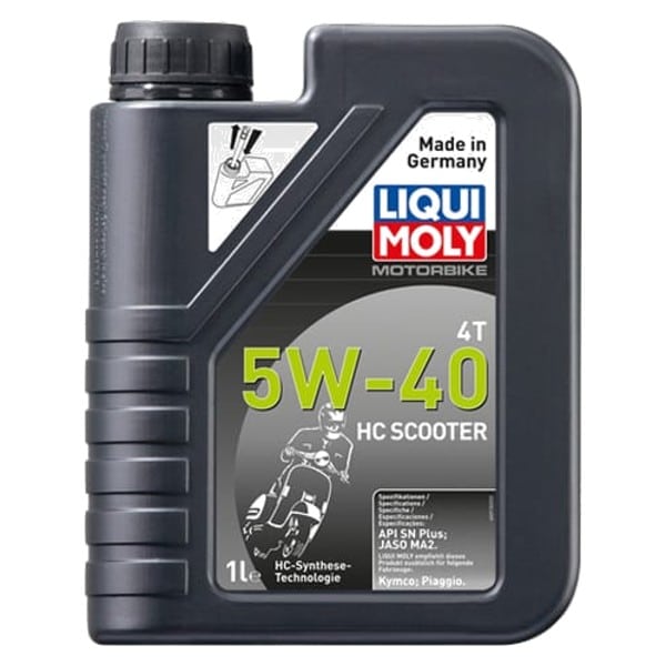 Ulei motor 4T LIQUI MOLY pentru scooter 5W40 HC semi-sintetic 1L