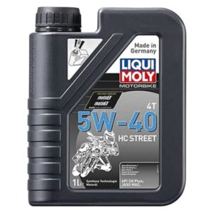 Ulei motor 4T LIQUI MOLY pentru motociclete 5W40 Street semi-sintetic 1L