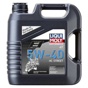 Ulei motor 4T LIQUI MOLY pentru motociclete 5W40 HC Street semi-sintetic 4L