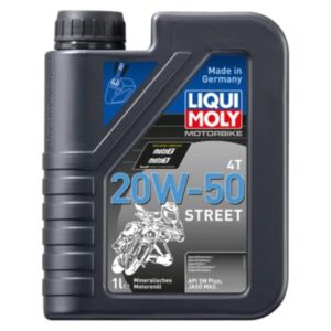 Ulei motor 4T LIQUI MOLY pentru motociclete 20W50 Street mineral 1L