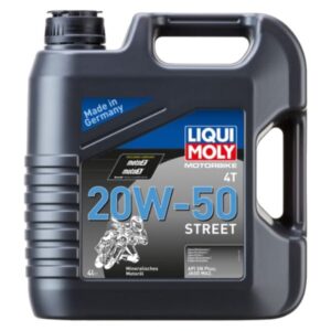 Ulei motor 4T LIQUI MOLY pentru motociclete 20W50 Street mineral 4L