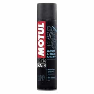 Motul E9 Wash & Wax Spray – Curățare fără apă cu ceară 400 ml