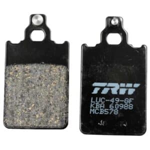 Plăcuțe frână moto TRW/Lucas MCB578 pentru Aprilia și Malaguti