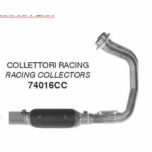 Galerie de evacuare ARROW pentru Kawasaki Vulcan S 650 2025-2026