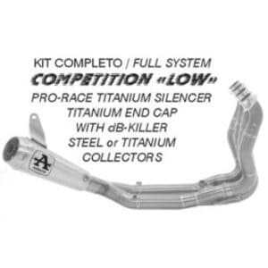 Sistem complet de evacuare ARROW Competition pentru BMW M 1000 RR 2025-2026, Titan