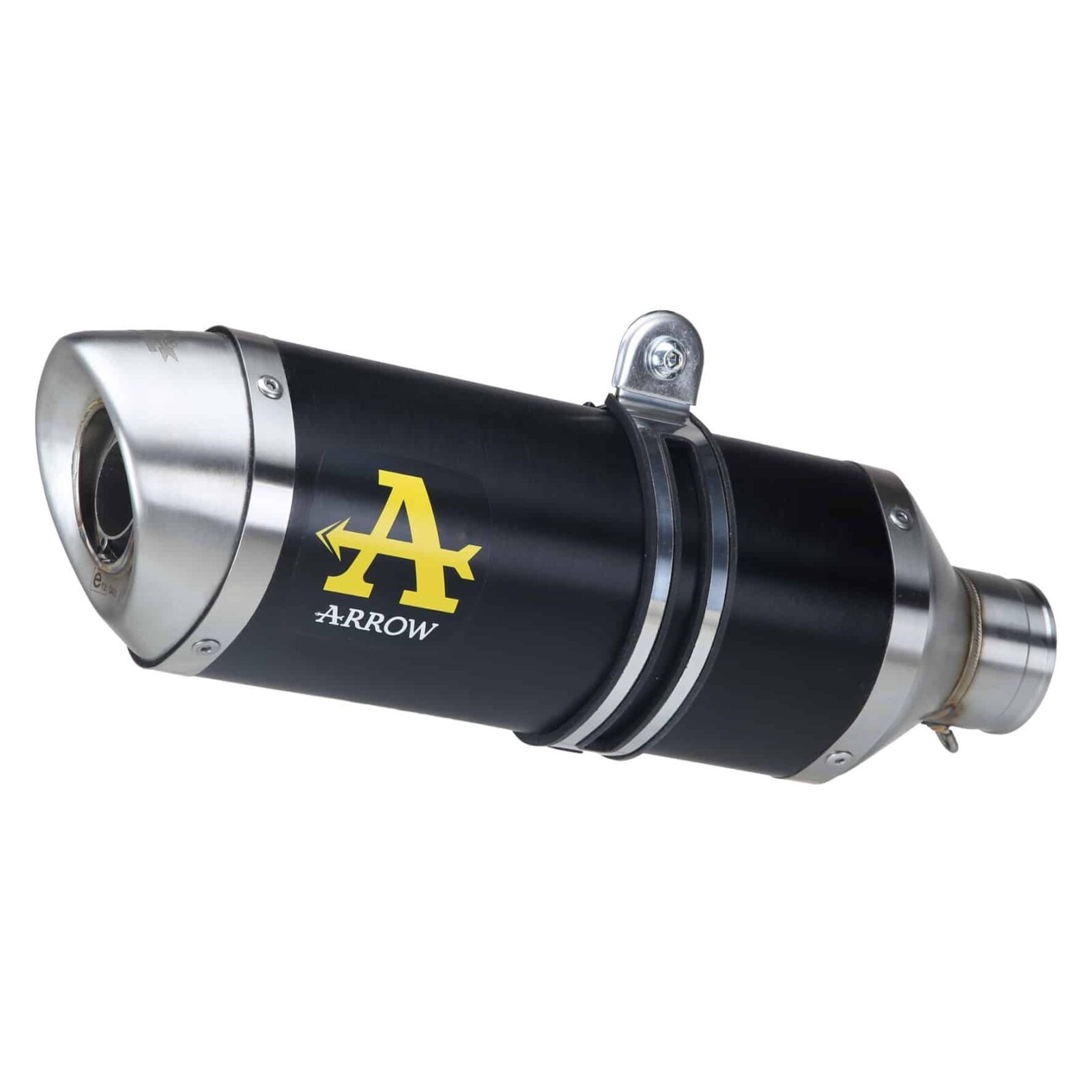 Tobă finală ARROW Thunder pentru Yamaha XJ6 / XJ6 Diversion 2009-2015, Aluminiu închis (Dark)