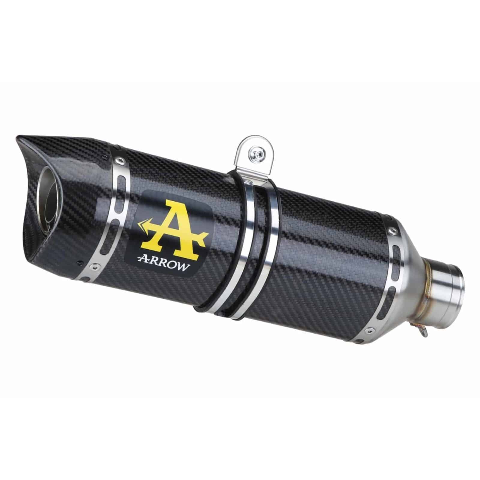 Tobă finală ARROW Thunder pentru Yamaha TRACER 7 2021-2024, Carbon
