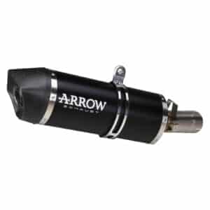 Tobă finală ARROW Maxi Race-Tech pentru BMW R 1200 R / RS 2015-2016, Aluminiu închis (Dark)