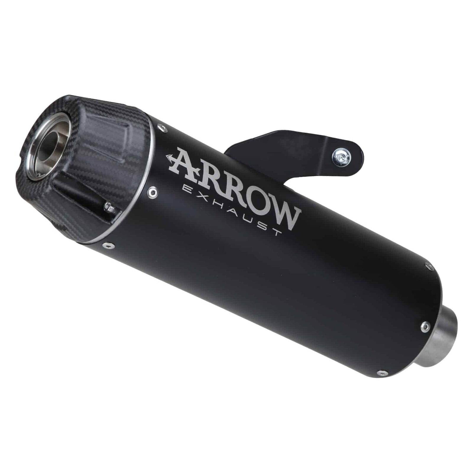 Tobă finală ARROW Jet-Race pentru Yamaha TRACER 7 2021-2024, Oțel închis (Dark)