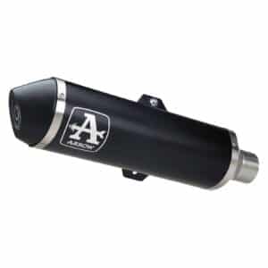 Tobă finală ARROW Urban pentru Piaggio MP3 500 LT 2017-2018, Aluminiu închis (Dark)