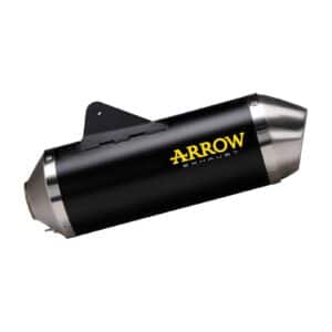Tobă finală ARROW Race-Tech pentru Gas Gas ES 700 2022-2024, Aluminiu închis (Dark)