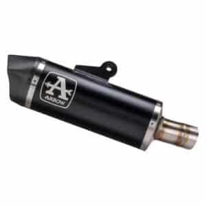 Tobă finală ARROW Maxi Race-Tech pentru BMW R 1250 R / RS 2019-2020, Aluminiu închis (Dark)