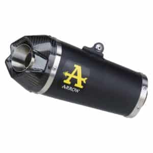 Tobă finală ARROW Works pentru Yamaha MT-09 2021-2023, Oțel închis (Dark)