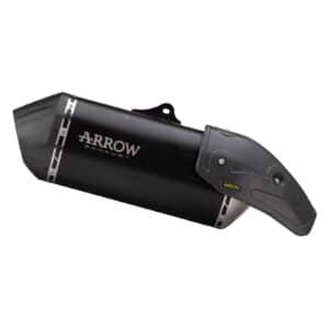 Tobă finală ARROW Sonora pentru Aprilia TUAREG 660 2022-2024, Titan închis (Dark)