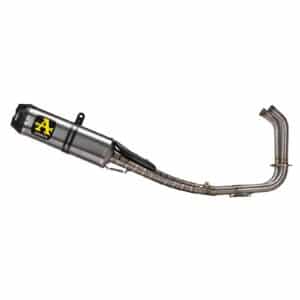 Sistem complet de evacuare ARROW Competition pentru Kawasaki NINJA 400 2023+, Titan