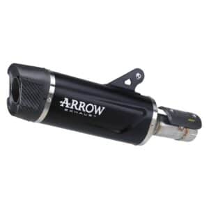 Tobă finală ARROW Indy Race EVO pentru BMW M 1000 XR 2025-2026, Aluminiu închis (Dark)