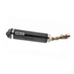 Tobă finală ARROW Thunder pentru Yamaha MT 125 2014-2019, Aluminiu închis (Dark)