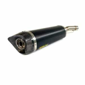 Tobă finală ARROW Thunder pentru Yamaha MT 125 2020+, Aluminiu închis (Dark)