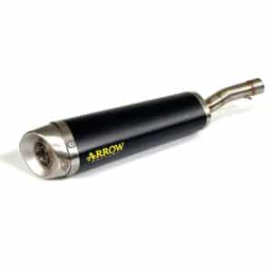 Tobă finală ARROW Thunder pentru Yamaha MT 125 2020+, Aluminiu închis (Dark)