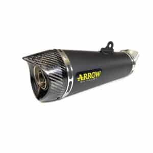 Tobă finală ARROW X-Kone pentru Honda MSX 125 Grom 2021-2024, Oțel închis (Dark)