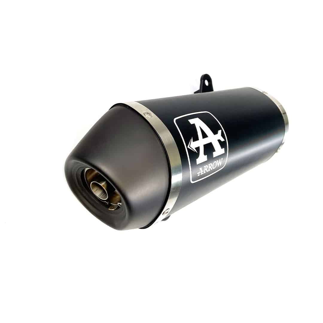 Tobă finală ARROW Urban pentru Honda FORZA 125 2021-2024, Aluminiu închis (Dark)
