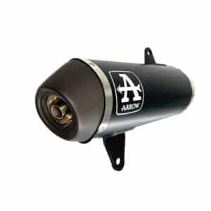 Tobă finală ARROW Urban pentru Yamaha XMAX 300 2017-2020, Aluminiu închis (Dark)