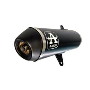 Tobă finală ARROW Urban pentru Yamaha XMAX 400 2017-2020, Aluminiu închis (Dark)