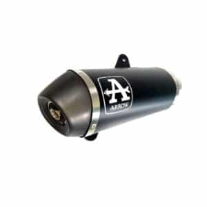 Tobă finală ARROW Urban pentru Piaggio VESPA GTS 125i.e. 2017-2018, Aluminiu închis (Dark)