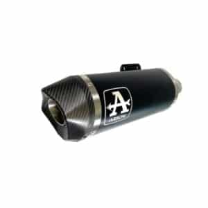 Tobă finală ARROW Urban pentru Piaggio VESPA Primavera 125 3V 2021-2023, Aluminiu închis (Dark)