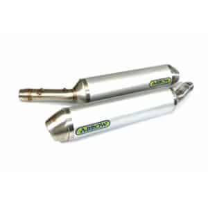 Pereche de tobe finale ARROW Race-Tech pentru Aprilia TUONO 1000 R / R Factory 2006-2010, Aluminiu