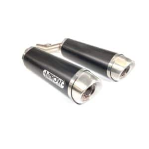 Pereche de tobe finale omologate ARROW Thunder – Kawasaki Z 1000 2010-2020