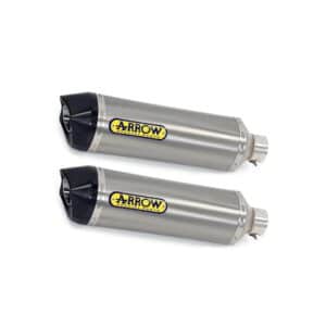 Pereche de tobe finale ARROW Race-Tech pentru KTM 990 SMT 2009-2013, Titan