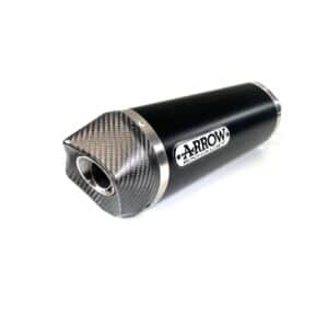 Tobă finală ARROW Race-Tech pentru Suzuki GSX-S 750 2017-2020, Aluminiu închis (Dark)