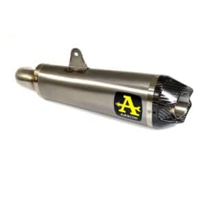 Tobă finală ARROW Works pentru Husqvarna Nuda 900 / Nuda 900 R 2012-2013, Titan