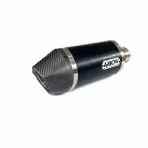 Tobă finală ARROW Race-Tech pentru Ducati Hypermotard / Hyperstrada 2013-2018, Aluminiu închis (Dark)