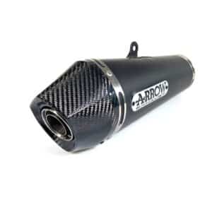Tobă finală ARROW X-Kone pentru Yamaha TRACER 7 2021-2024, Oțel închis (Dark)