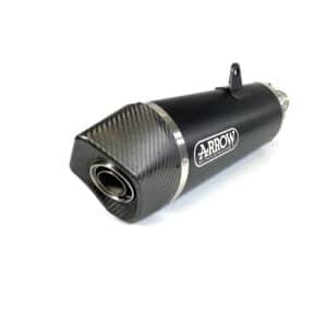 Tobă finală ARROW Maxi Race-Tech pentru BMW R 1200 RT 2014-2016, Aluminiu închis (Dark)