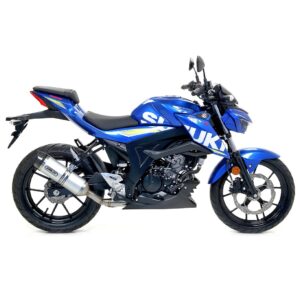 Tobă finală ARROW THUNDER pentru Suzuki GSX-S125 / GSX-R125 2017-, Aluminium (Doar cu Galerie evacuare ARROW)
