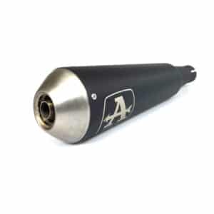 Tobă finală ARROW Pro-Race pentru Brixton BX 125 X / Felsberg 125 X 2019-2020, Oțel închis (Dark)