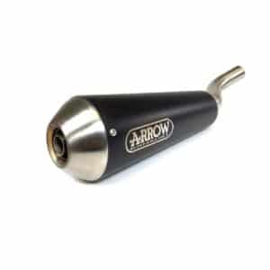 Tobă finală ARROW Pro-Race pentru Brixton Saxby 250 / Cromwell 250 2019-2020, Oțel închis (Dark)