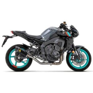 Tobă finală ARROW Indy Race pentru Yamaha MT-10 2022-2024, Aluminiu închis (Dark)