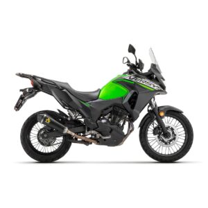 Tobă finală ARROW X-Kone pentru Kawasaki VERSYS-X 300 2017-2020, Oțel închis (Dark)