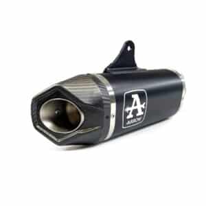 Tobă finală ARROW Indy Race pentru Honda CB 750 Hornet 2023-2026, Aluminiu închis (Dark)