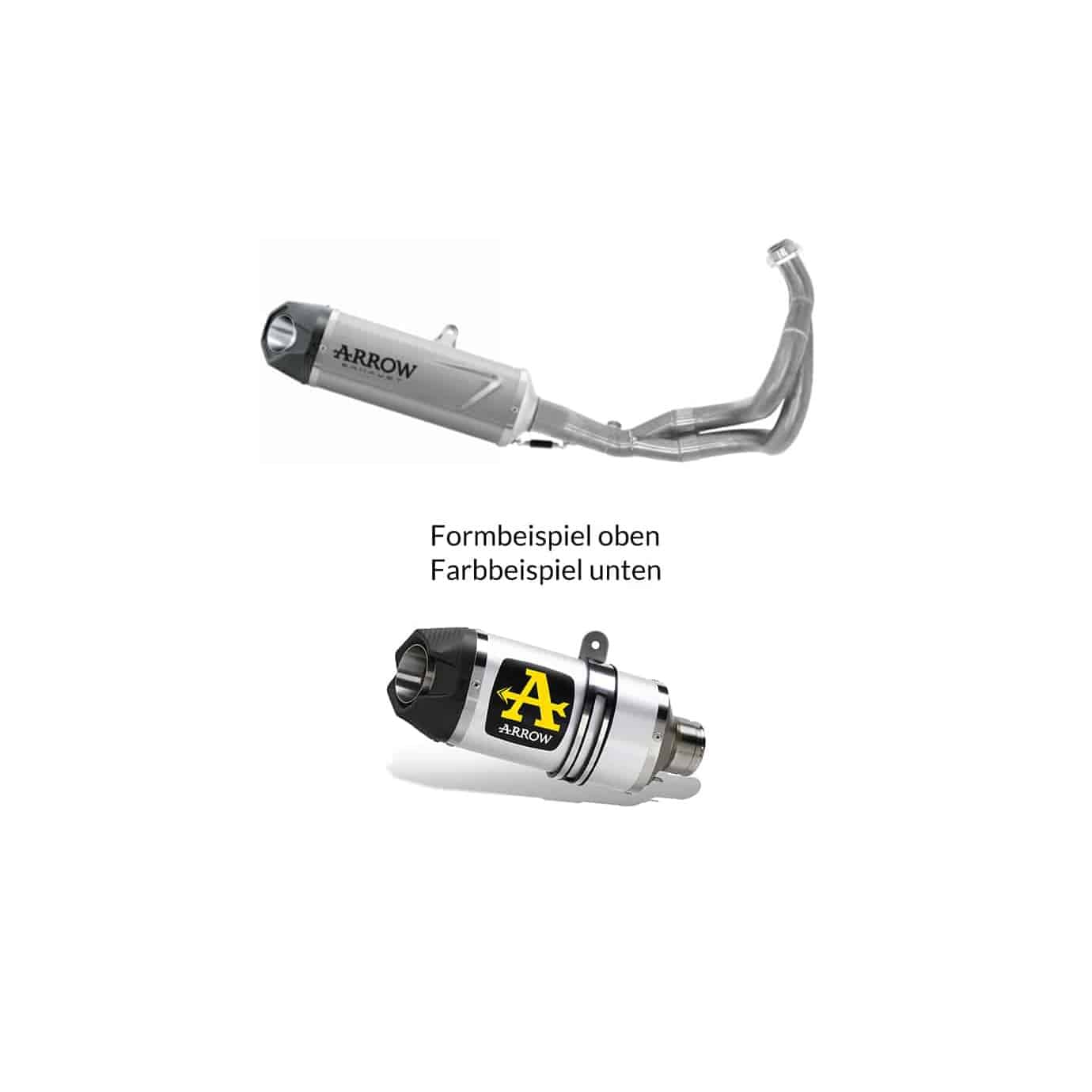 Sistem complet de evacuare ARROW Indy Race EVO pentru Kawasaki NINJA 650 2021-2023