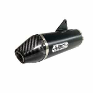 Tobă finală ARROW Off-Road Thunder pentru Honda CRF 300 L 2021-2024, Aluminiu închis (Dark)