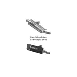 Tobă finală ARROW Indy Race EVO pentru Ducati Desert X 950 2022-2025, Aluminiu închis (Dark)