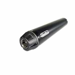Sistem complet de evacuare ARROW Rebel pentru Kawasaki Vulcan S 650 2014-2016, Oțel închis (Dark)